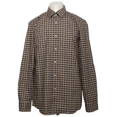 Shirt (Black, Brown, White) from Boss Cotton, Elastane