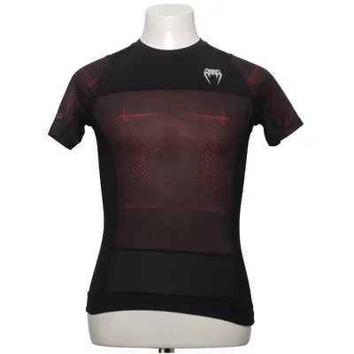 Haut thermique (Noir, Rouge) de Venum Élasthane, Polyester