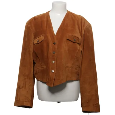 Leather jacket (Brown) from Lindex
