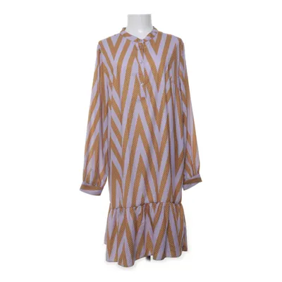 Jurk (Bruin, Lila) van Ichi Polyester