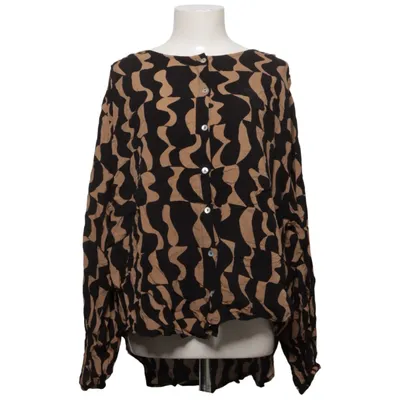 Blouse (Black, Beige) from I Say Viscose