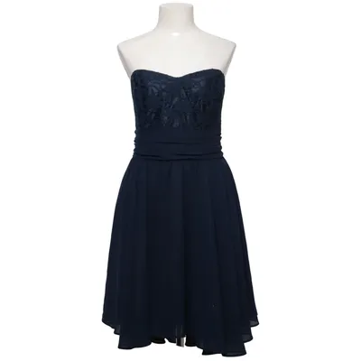 Robe de cocktail (Bleu) de Swing Coton, Polyamide, Polyester