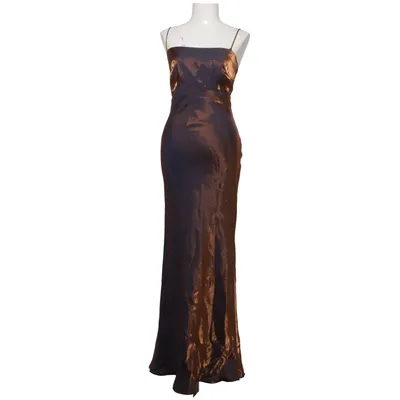 Robe de soirée (Marron) de YVE London Polyester, Viscose