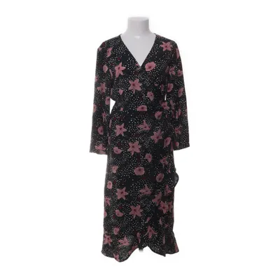 Wrap dress (Black, Multicolored) from Flash Woman Polyester