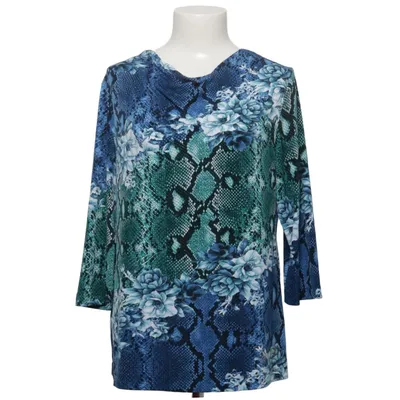 Top (Blue, Green, Multicolored) from Alfredo Pauly Elastane, Polyester