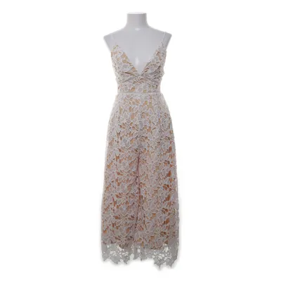 Dress (White, Beige) from Love Triangle Polyester