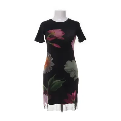 Klänning (Svart, Flerfärgad) från Desigual Bomull, Elastan, Polyester, Viskos