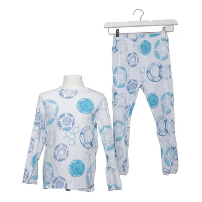 Pyjama (Blanc, Bleu) de George Coton, Élasthane