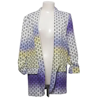 Blazer (Lila, Geel, Meerkleurig) van New Collection Elastaan, Viscose