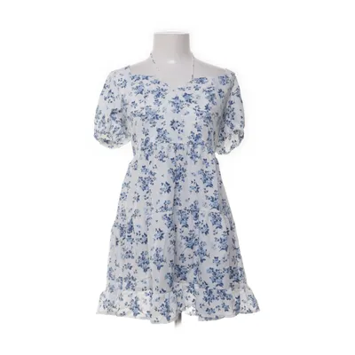 Klänning (Vit, Blå) från Emery Rose Elastan, Polyester