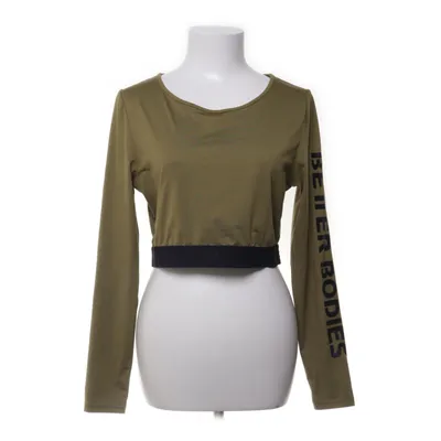 Crop top (Grön, Svart) från Better Bodies Elastan, Polyester