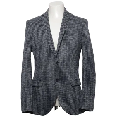 Blazer (Gray, Blue) from Wormland Cotton, Elastane, Polyester, Viscose