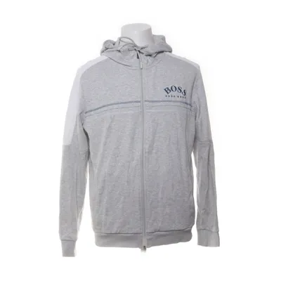 Capuchon sweater (Grijs) van Boss Hugo Boss Elastaan, Polyamide, Gerecycled katoen