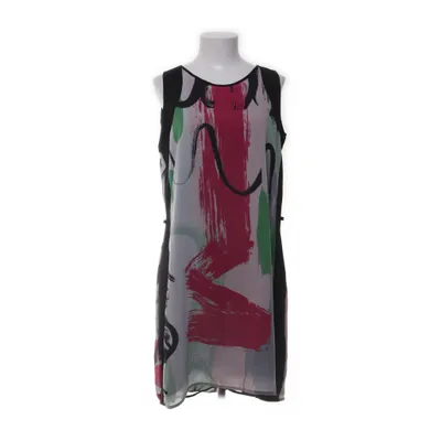 Dress (Black, Multicolored) from Crisca Polyester