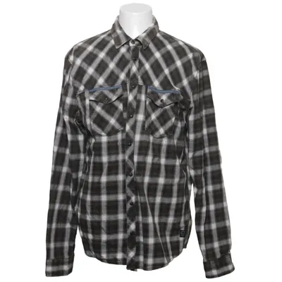Chemise en flanelle (Vert, Blanc) de Blend Denim Coton