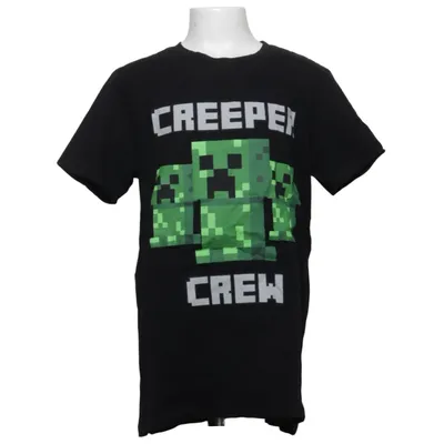 T-shirt (Svart, Grön) från Minecraft Bomull