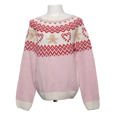 Julesweater (Pink, Hvid, Flerfarvet) fra Pepco Akryl