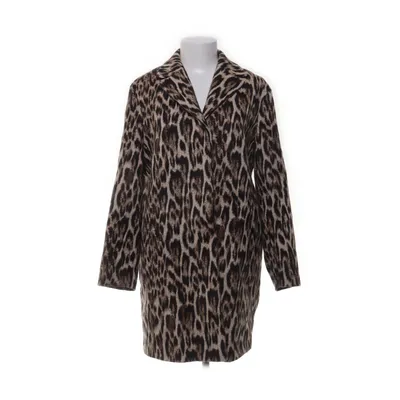 Frakke (Beige, Flerfarvet) fra Mango Bomuld, Polyester, Uld, Viscose