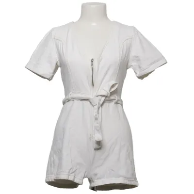Jumpsuit (White) from Momokrom Cotton, Polyester