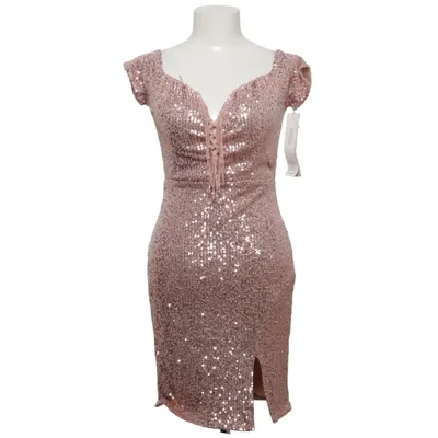 Cocktailjurk (Roze) van Pretty Woman Elastaan, Polyester