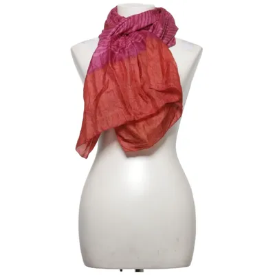 Châle (Rose, Rouge, Multicolore) de Fabindia Soie