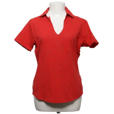 Poloshirt (Rood) van Ferrari Katoen, Elastaan