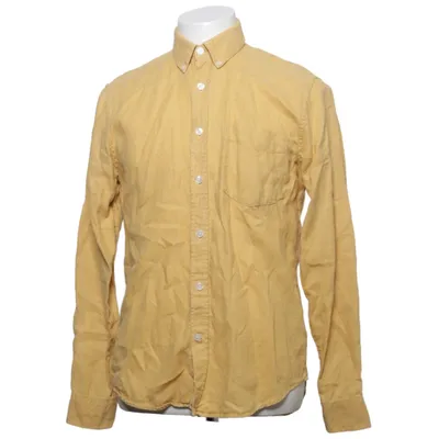 Buttondown-skjorta (Gul) från Velour by Nostalgi Linne