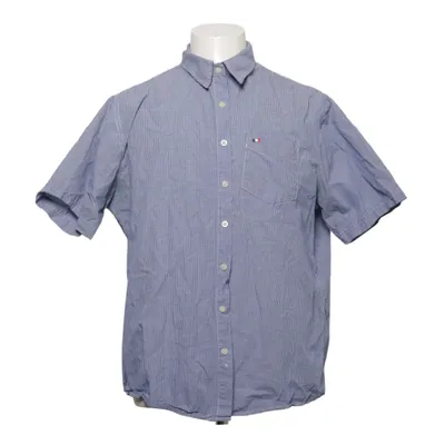 Chemise à manches courtes (Bleu, Blanc) de Carl William Coton