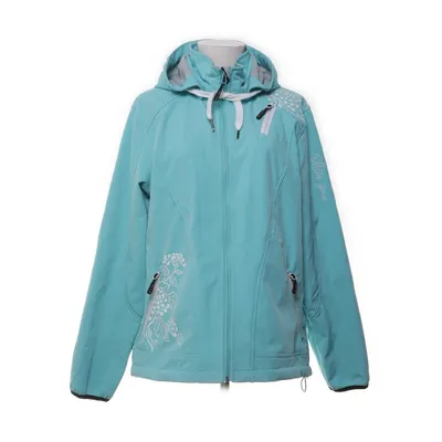 Ski jacket (Turquoise) from Skila Sport Elastane, Polyester