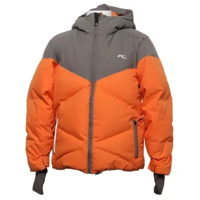 Manteau de ski (Orange, Gris) de Kaxs by KappAhl Duvet, Élasthane, Plume, Polyester