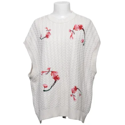 Slipover (YASVANILLA EMBROIDERY GILET) fra YAS Akryl, Bomuld