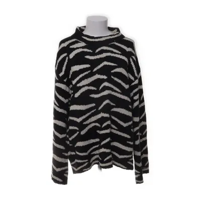 Turtleneck (Sort, Hvid) fra Rabalder Viscose, Nylon, Polyester, Elastan, Kashmir