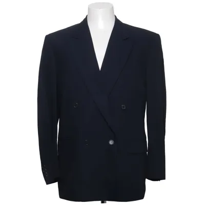Blazer (Bleu) de Corneliani Cupro, Laine