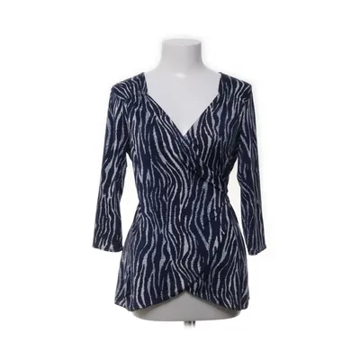 Omlottopp (Blå, Vit) från Fashion by K Elastan, Polyester