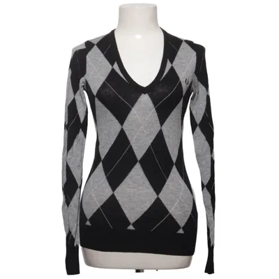 Pull-over (Noir, Gris) de Fred Perry Coton, Laine