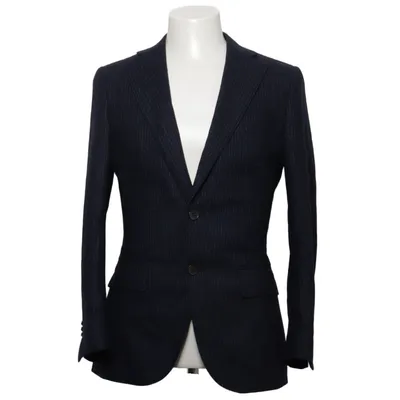 Blazer (Blue) from Vitale Barberis Canonico Cupro, Polyester, Viscose, Wool