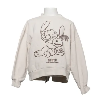 Sweatshirt (Beige) de Zara x Disney Coton, Élasthane