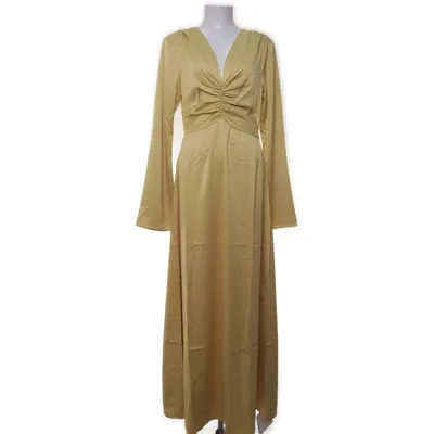 Långklänning (Gul) från Adoore Elastan, Polyester