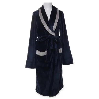 Badjas (Blauw, Grijs) van Hemtex Polyester