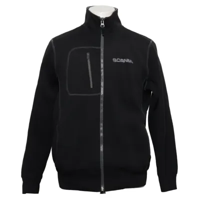Fleecejacka (Svart) från Fristads Bomull, Polyester