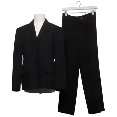 Jakkesæt (Sort) fra DinoModa Acetat, Viscose, Uld