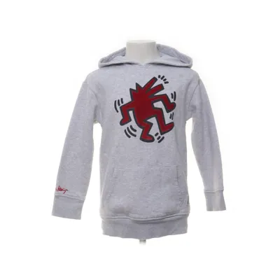 Hoodie (Gray, Multicolored) from Keith Haring Cotton, Polyester