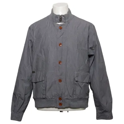 Bomber jacket (Gray) from Paul Smith Jeans Acetate, Cotton