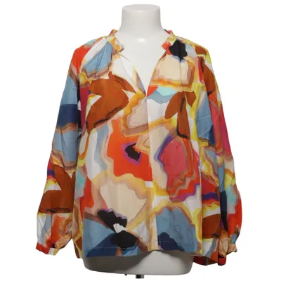 Blouse (Blauw, Meerkleurig) van Marella Katoen, Zijde