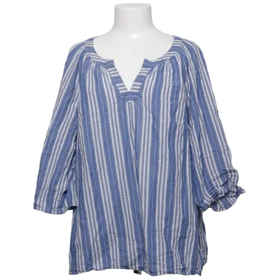 Bluse (Blå, Hvid) fra XLNT by KappAhl Bomuld