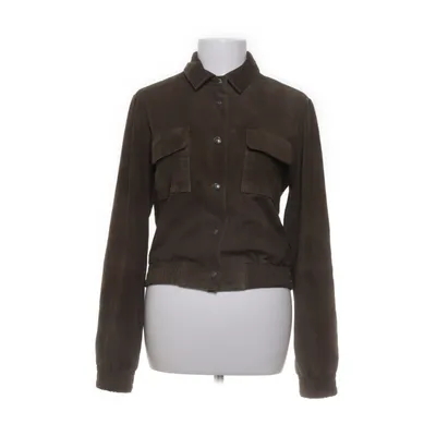 Läderjacka (Grön) från IKKS Women Skinn, Polyester