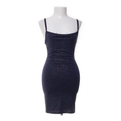 Klänning (Blå, Silverfärgad) från Papaya Elastan, Polyester