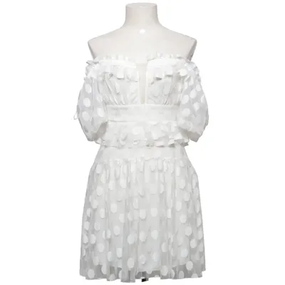 Jurk (Wit) van Trendyol Elastaan, Polyester