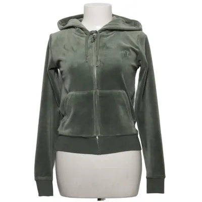 Huvtröja (Grön) från Juicy Couture Elastan, Polyester