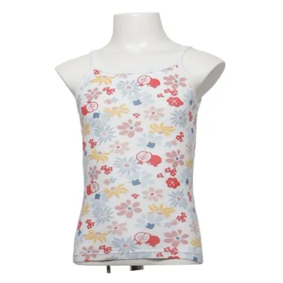 Tanktop (Wit, Meerkleurig) van Petit Bateau Katoen